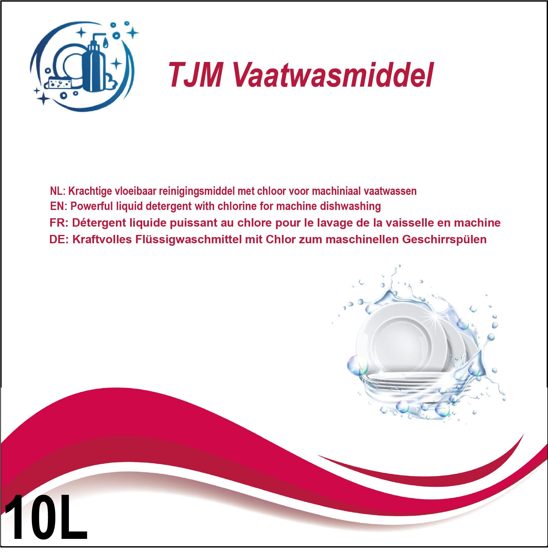 Chloorhoudend Vaatwasmiddel